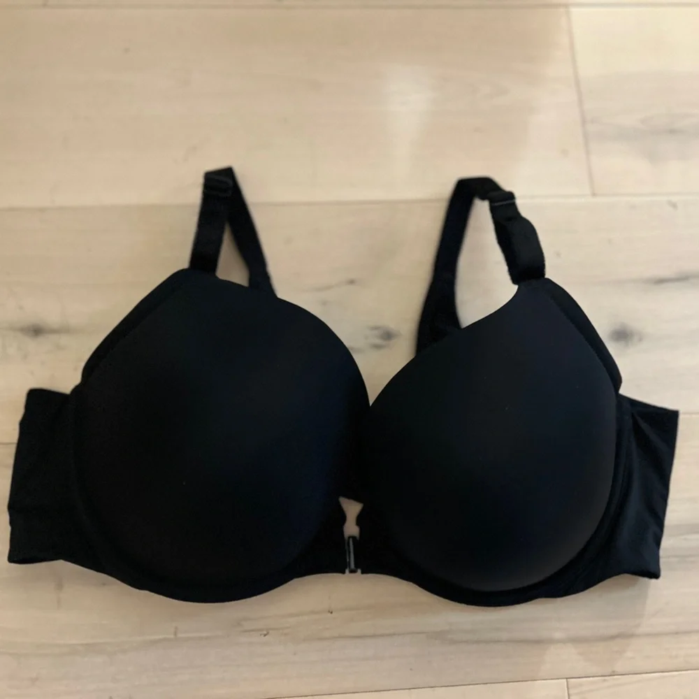 Torrid Padded Underwire Front Close Bra Black 42DD - Picture 9 of 9